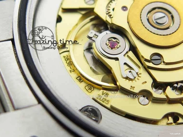 Bracelet 40mm SS ETA2836 On Diamond Silver Bezel Edition BP Dial Maker Day SS Best Date 0522